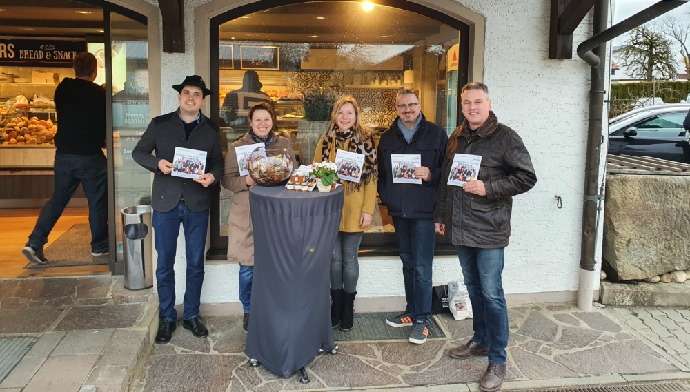 Unsere Kandidaten im Gespräch mit den Oberdingern